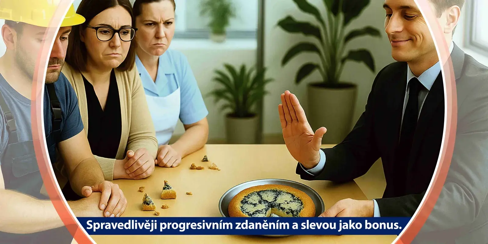 VÝZVA 2025 | Spravedlivěji progresivním zdaněním